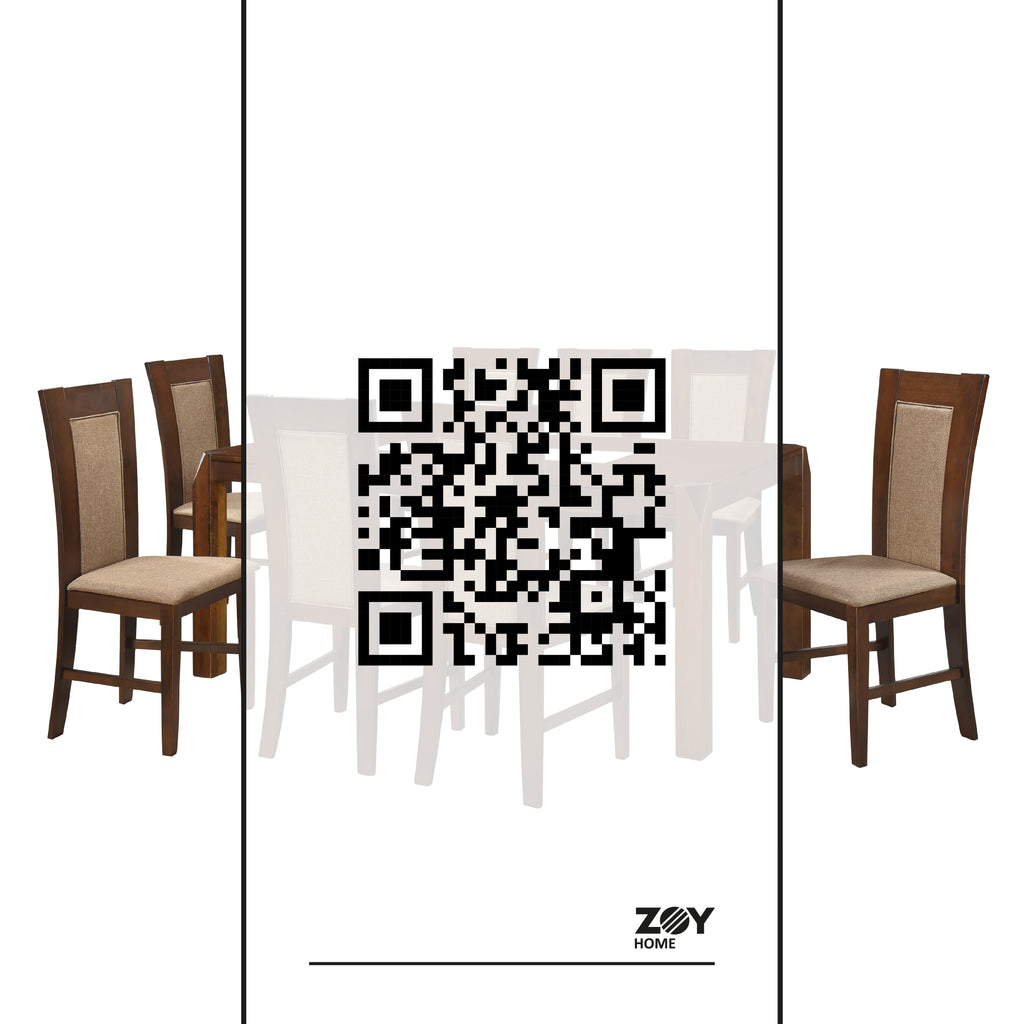 Juego de Comedor Bali 8 Sillas. Madera