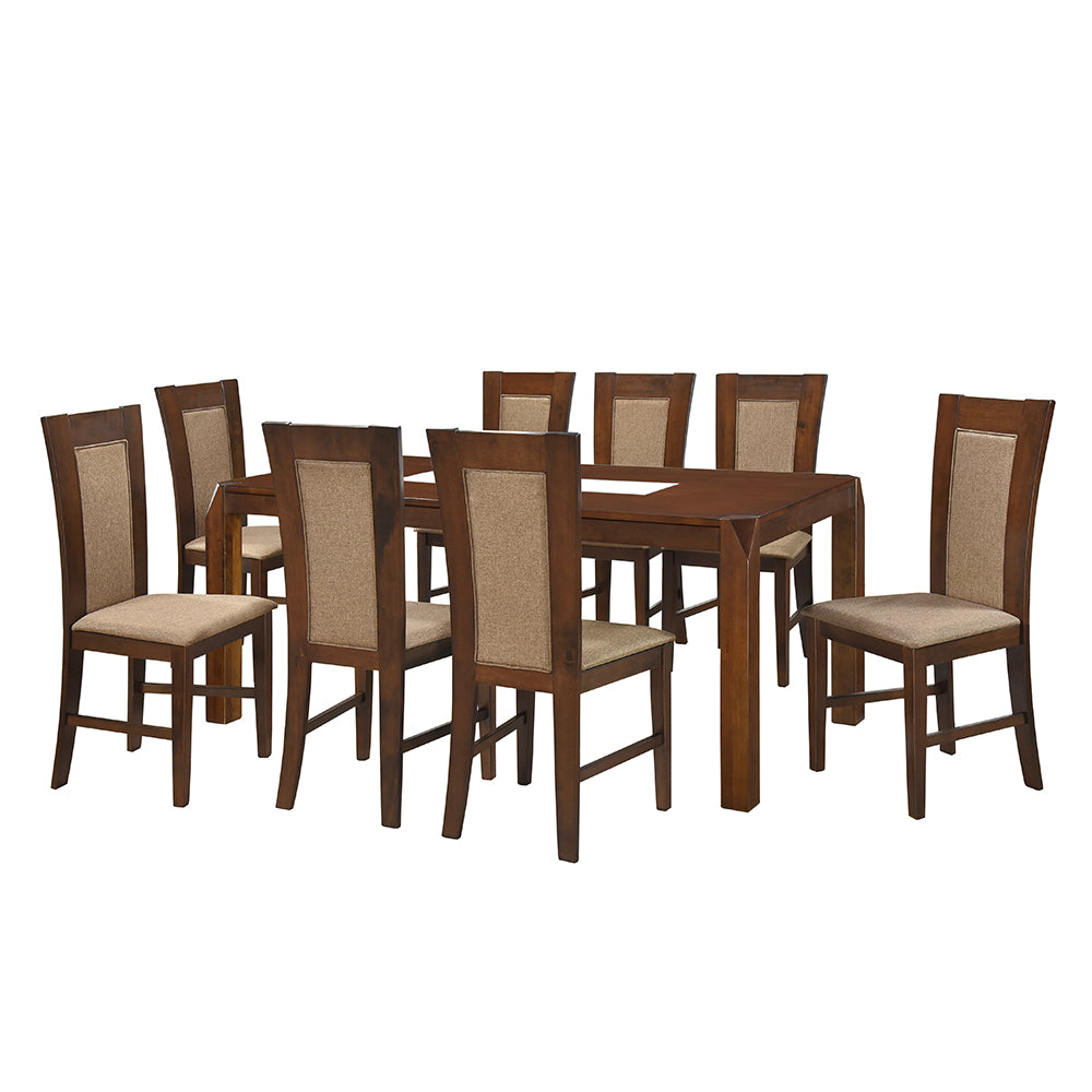 Juego de Comedor Bali 8 Sillas. Madera