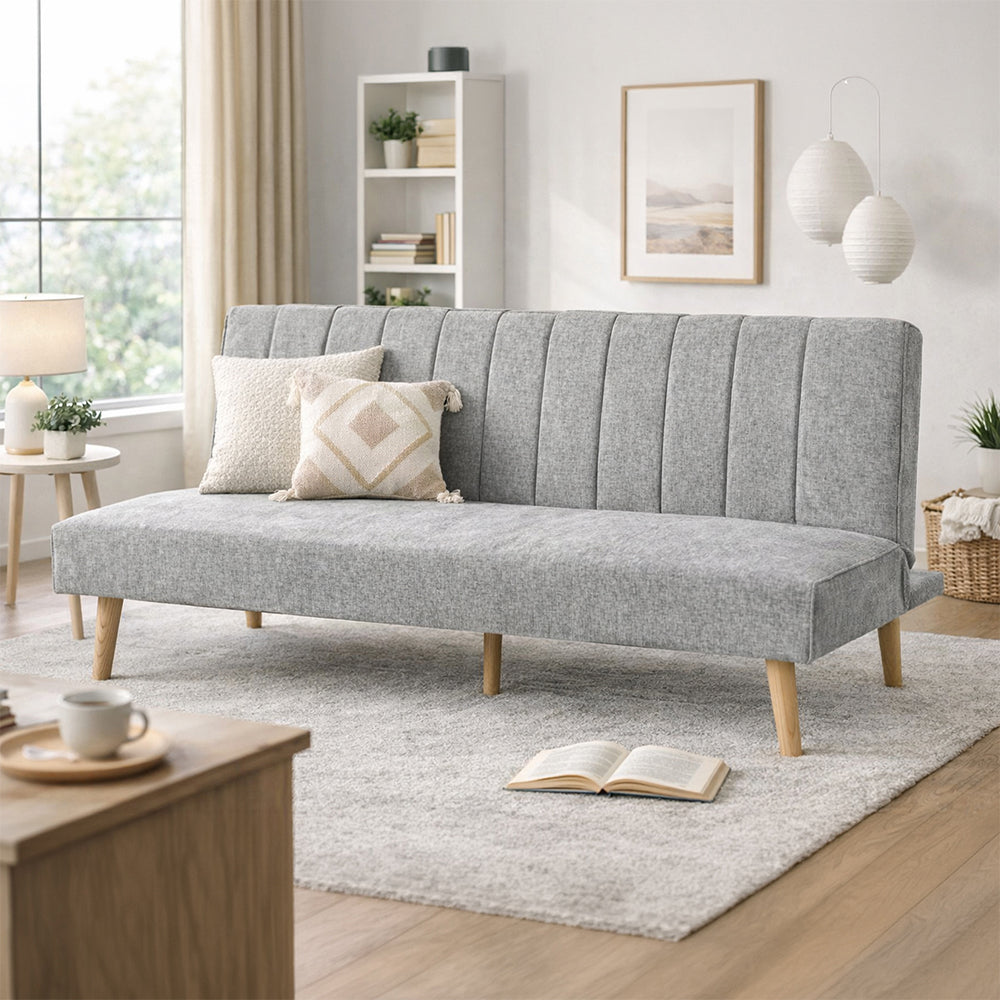 Futón Railay Tela Gris