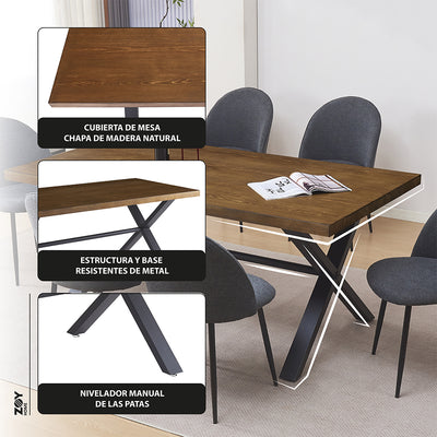 Juego de Comedor Lombok 1+6