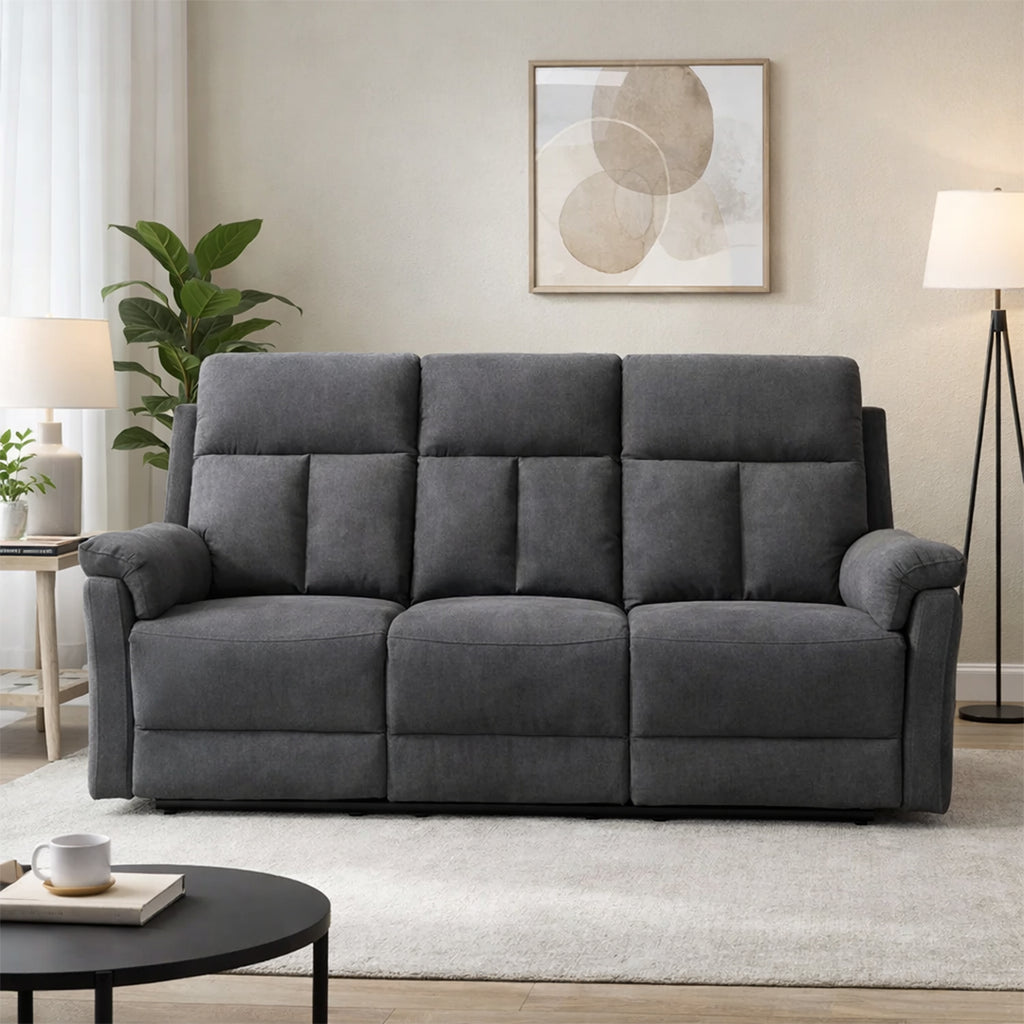 Reclinable 3c Beijing Tela Grafito