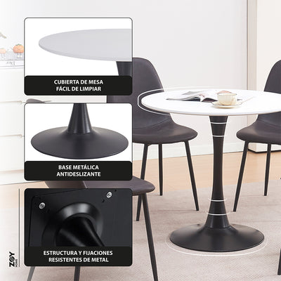 Juego de Comedor Saona Gris 1+4