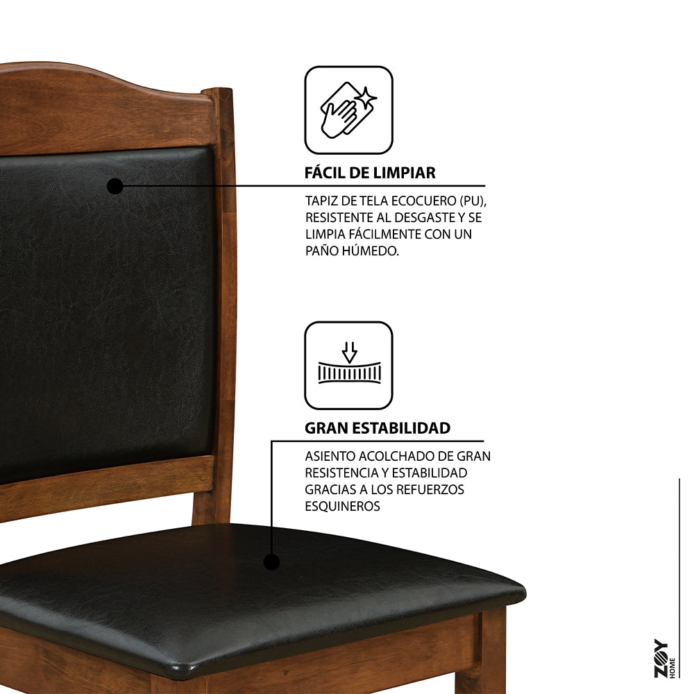 Juego de Comedor Ibiza 6 Sillas