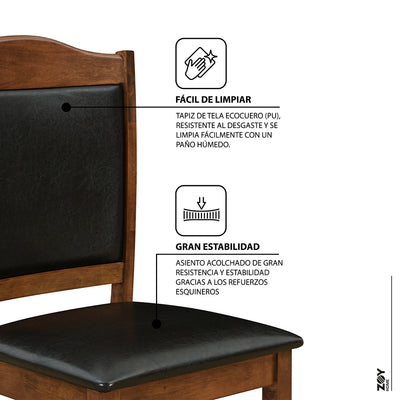 Juego de Comedor Ibiza 6 Sillas