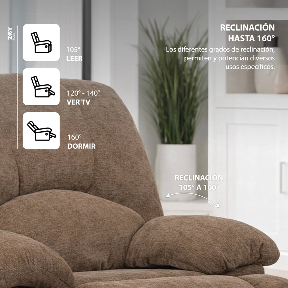 Bergere Cantón Tela Café