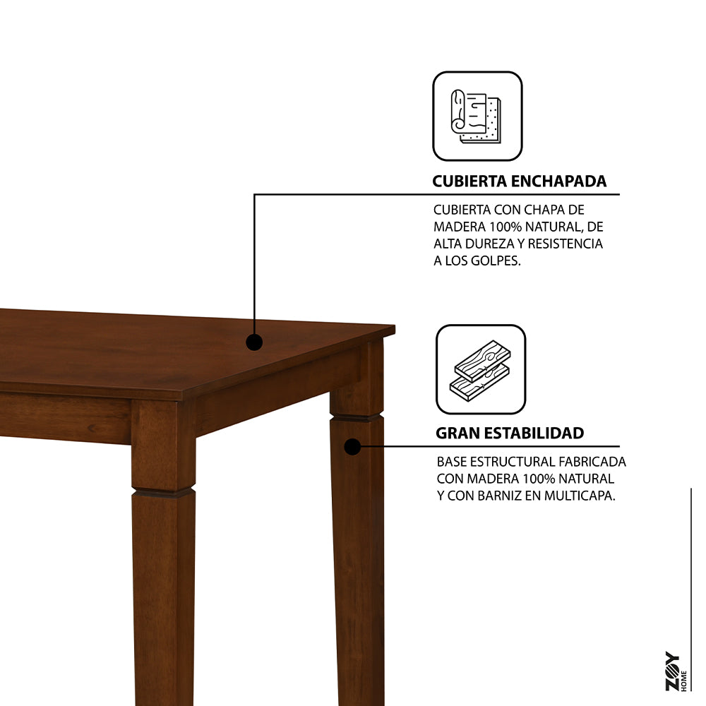 Juego de Comedor Ibiza 6 Sillas