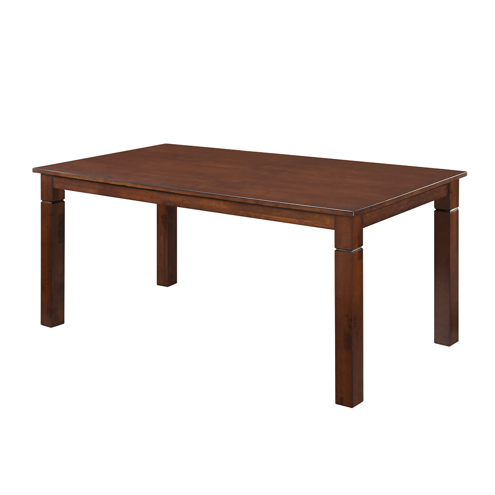Juego de Comedor Capri PU, 4 Sillas 2 Sitiales. Madera