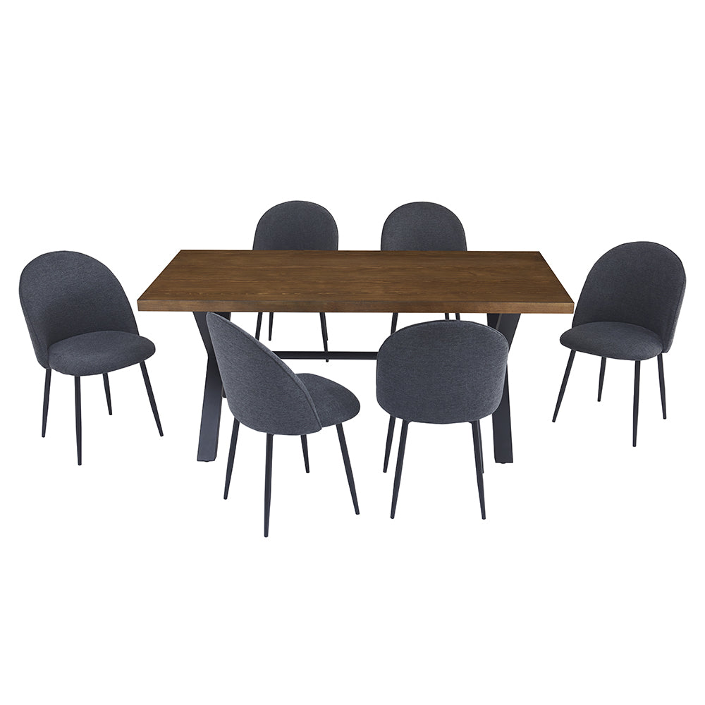 Juego de Comedor Lombok 1+6