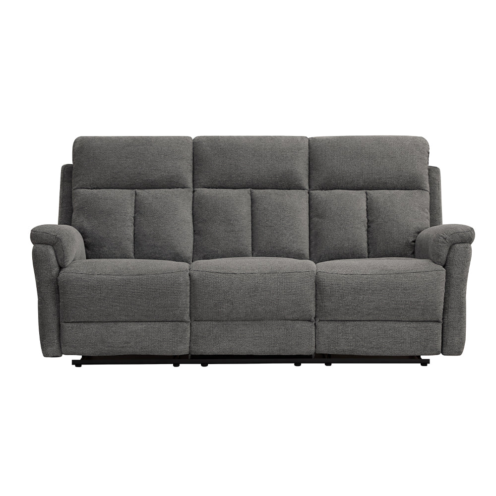 Reclinable 3c Beijing Tela Gris