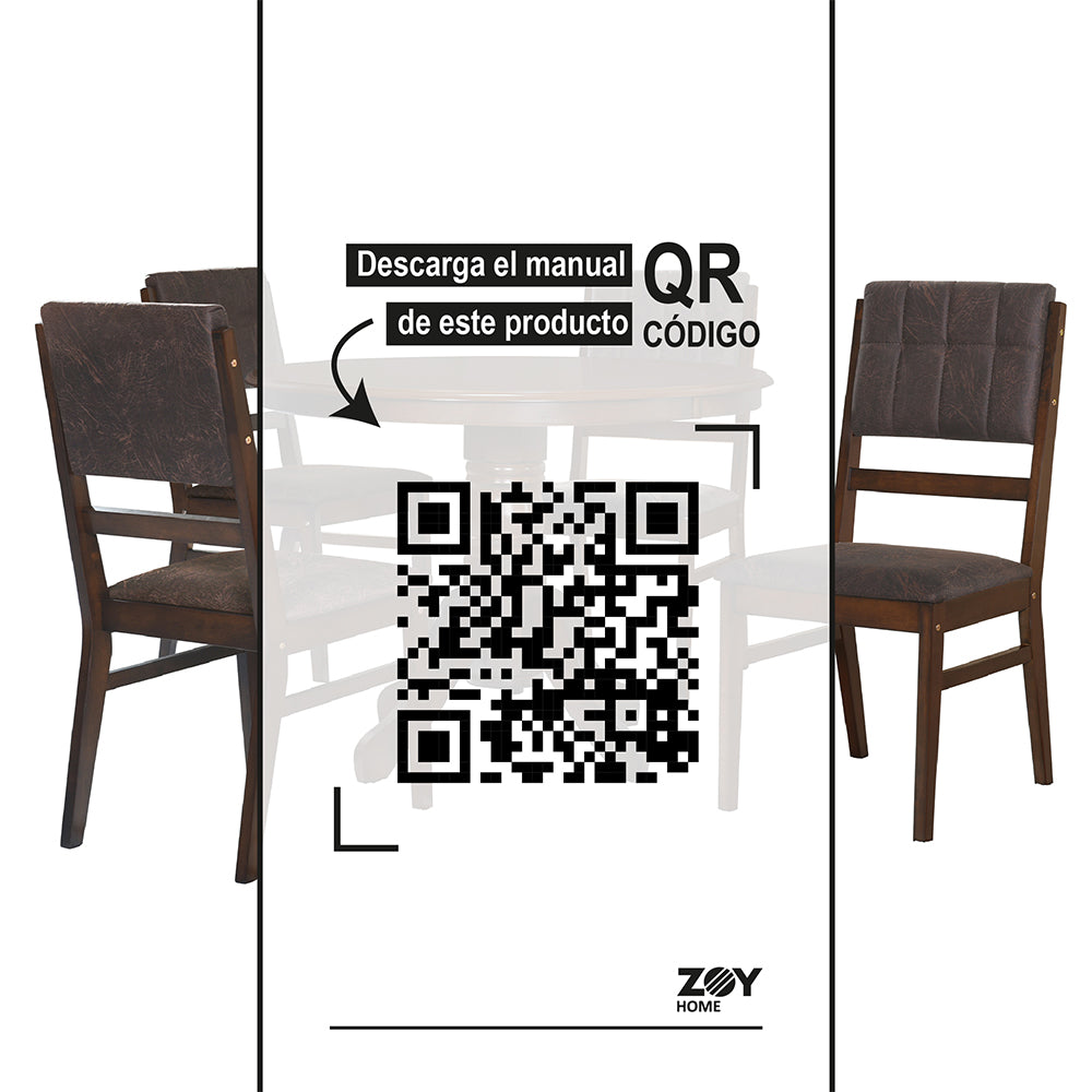 Juego de Comedor Rodas 1+4