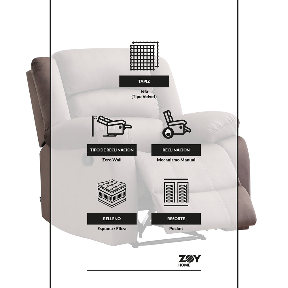 Bergere Polonia Tela Moca