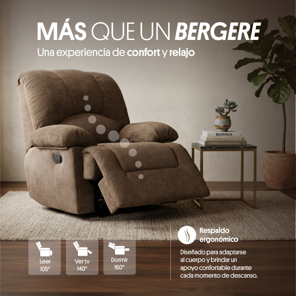 Bergere Cantón Tela Café