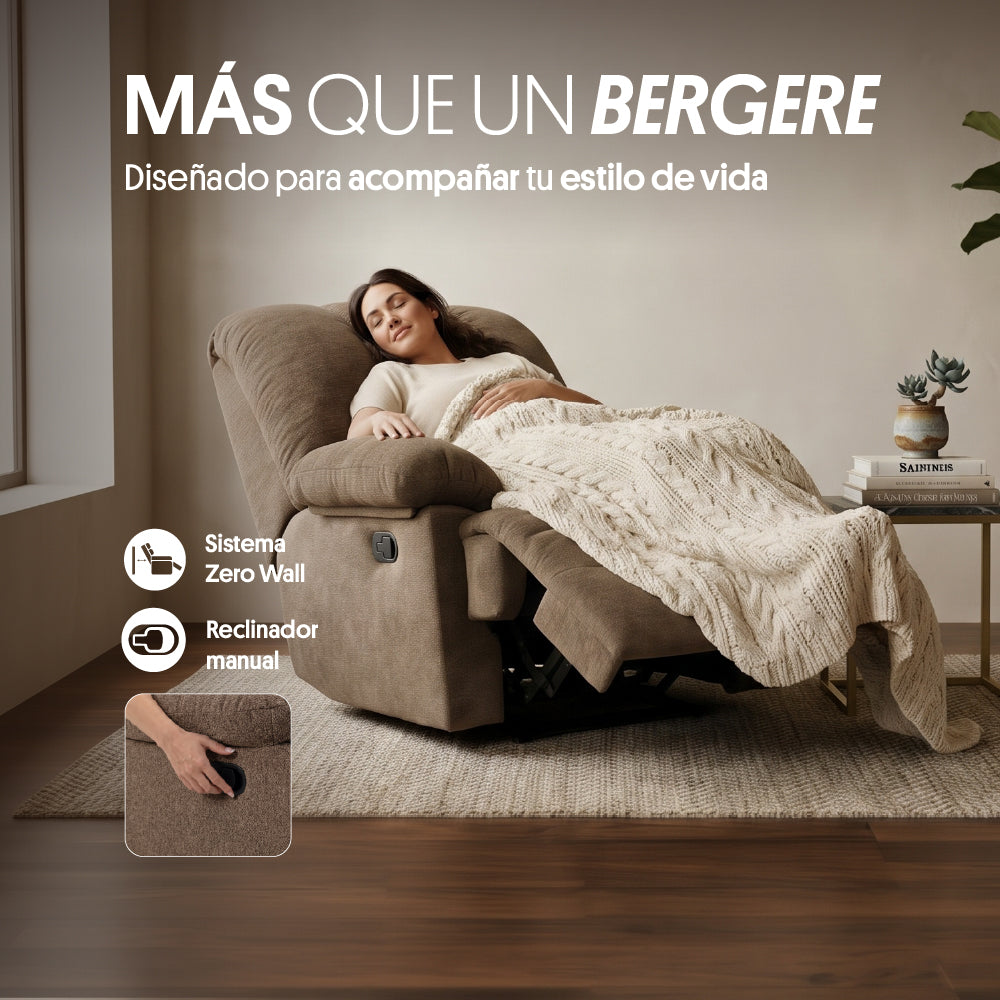 Bergere Cantón Tela Café