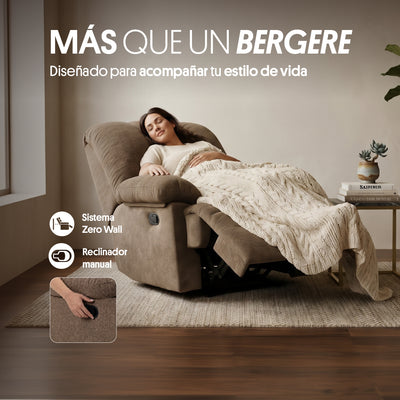Bergere Cantón Tela Café