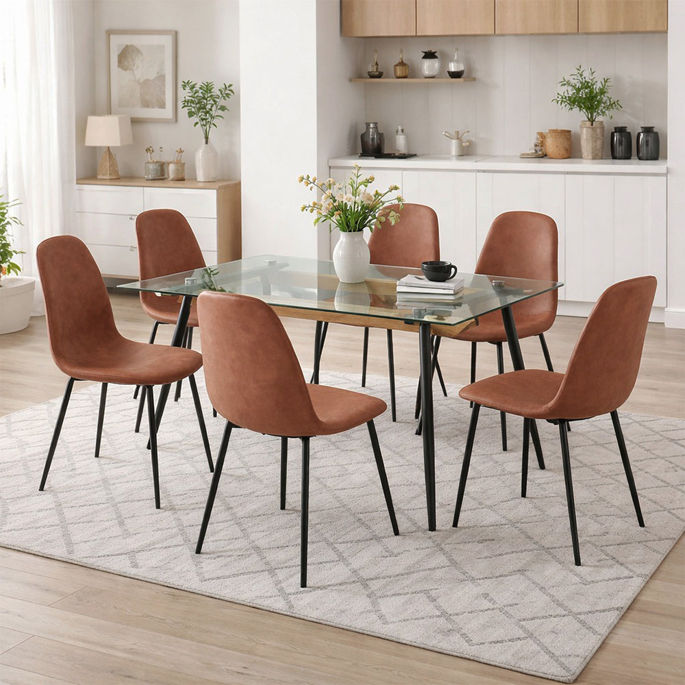 Juego de Comedor Creta 1+6