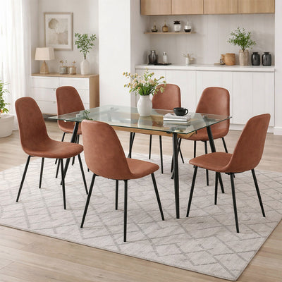 Juego de Comedor Creta 1+6