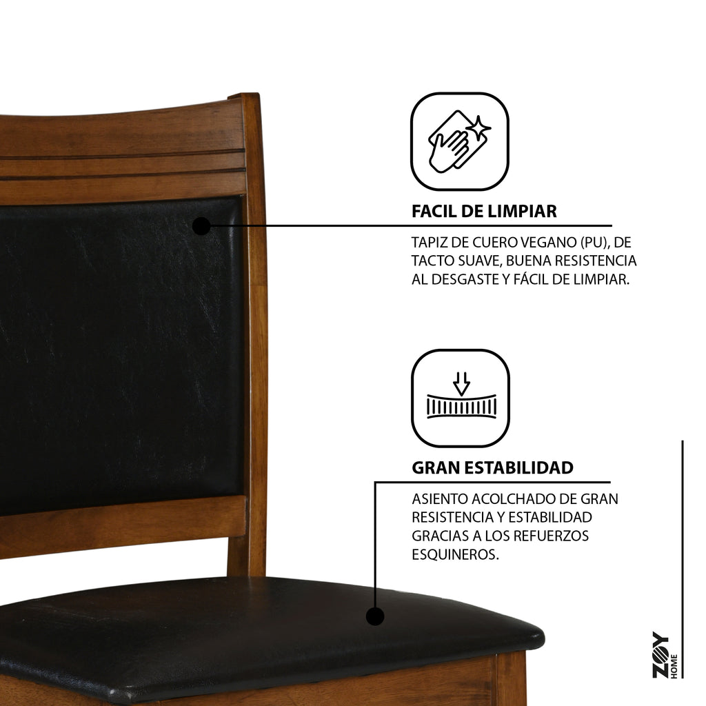 Juego de Comedor Andros Extensible 4 Sillas