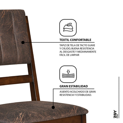 Juego de Comedor Rodas 1+4